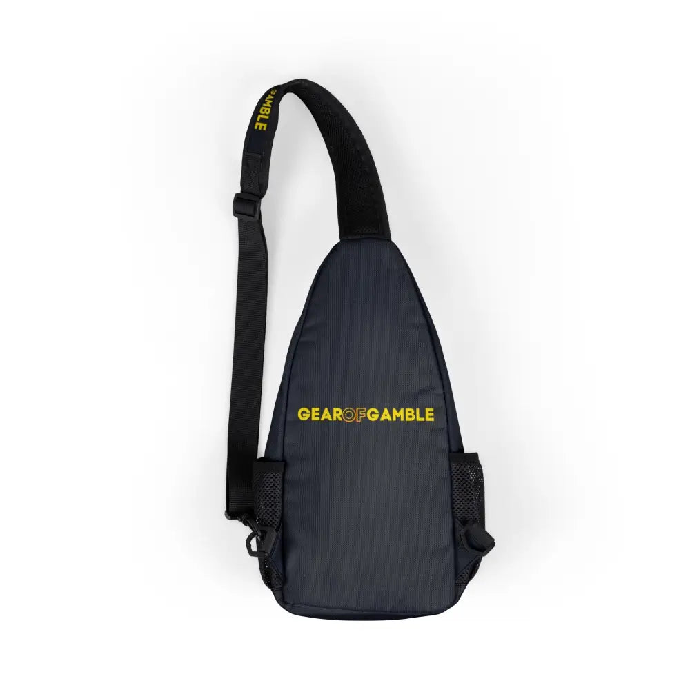 Black Gamble Chest Bag - One size - Bags
