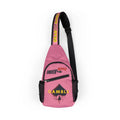 Pink Gamble Chest Bag - One size - Bags