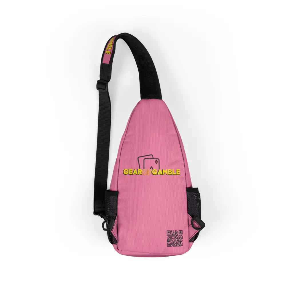 Pink Gamble Chest Bag - One size - Bags