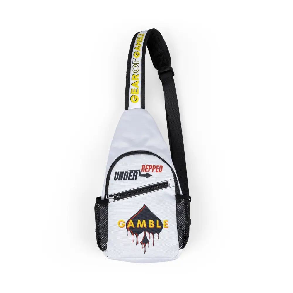 White Gamble Chest Bag - One size - Bags