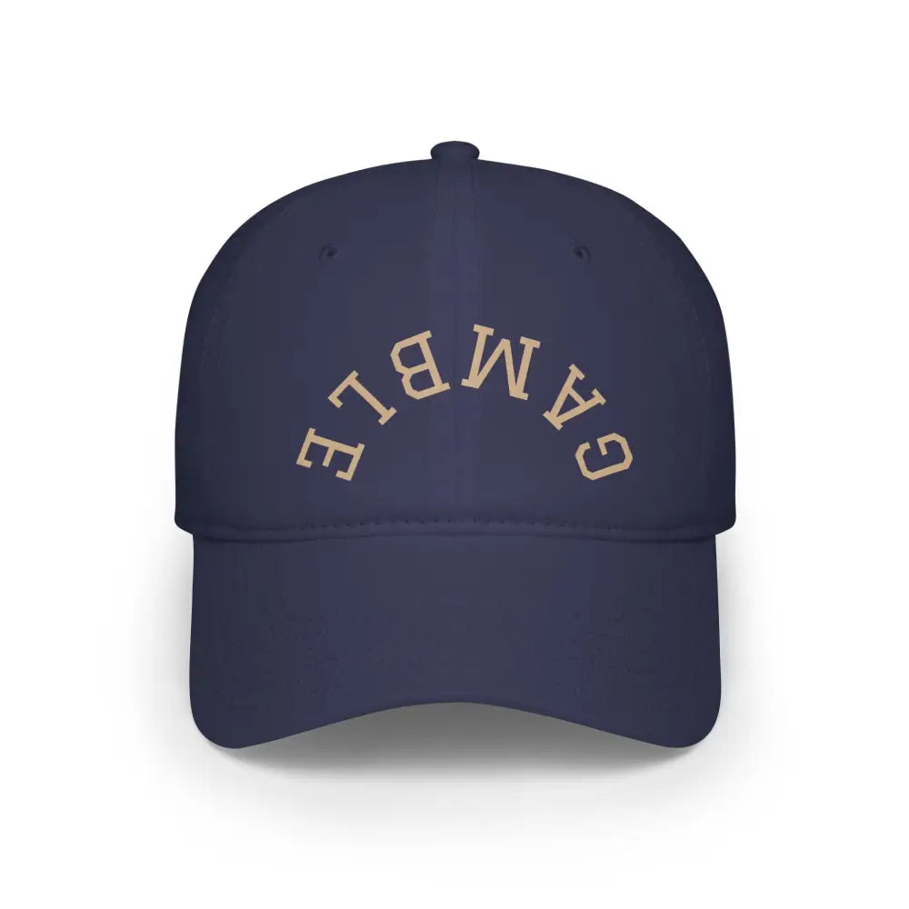Gamble Dad Hat (Screen Print) - Dark Navy / One size - Hats