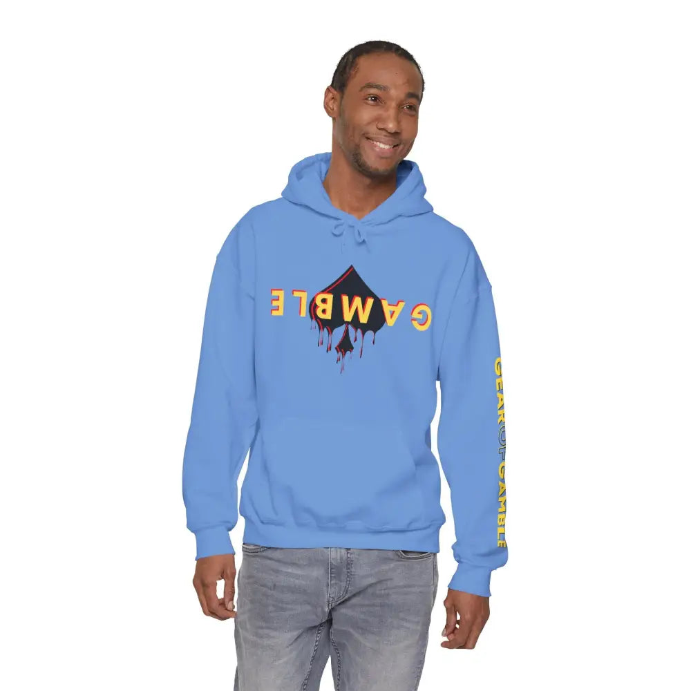 Gamble Drip Hoodie by GoG - Carolina Blue / S - Hoodie