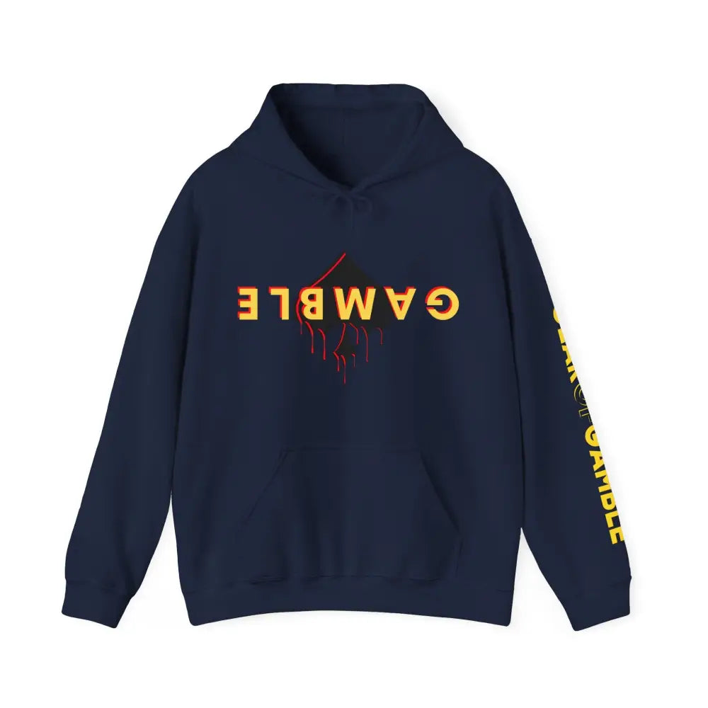 Gamble Drip Hoodie by GoG - Navy / S - Hoodie