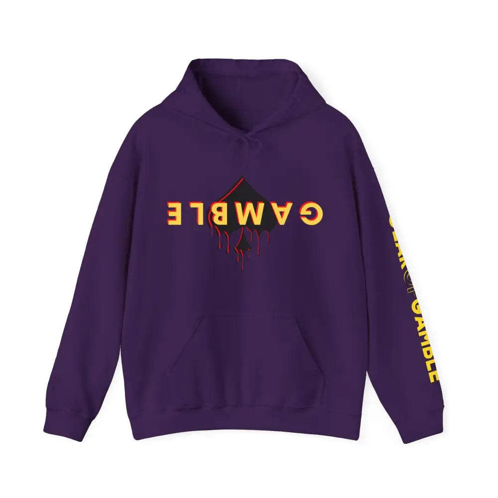 Gamble Drip Hoodie by GoG - Purple / S - Hoodie