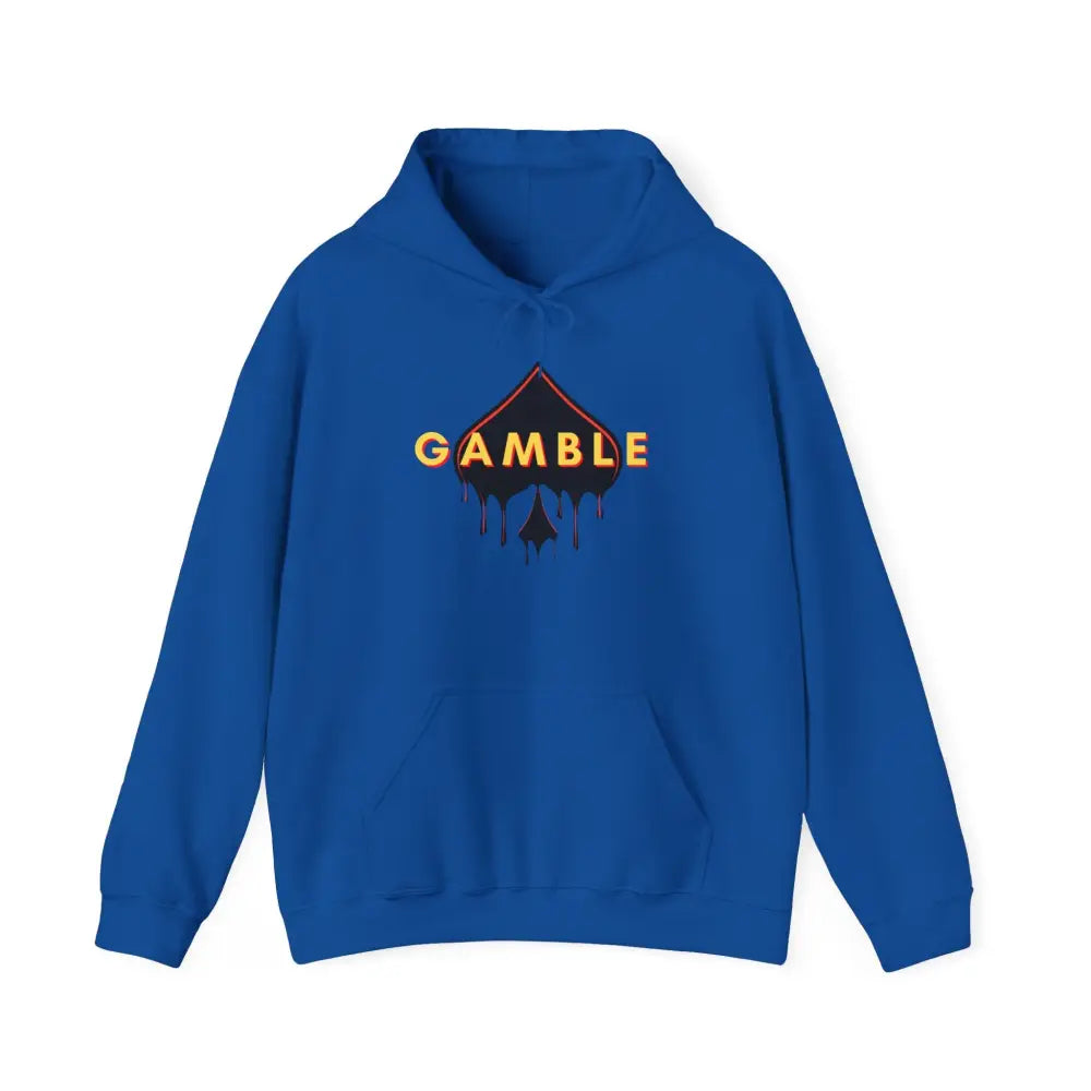 Gamble Drip Hoodie - Royal / S - Hoodie