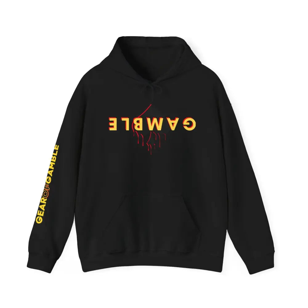 GAMBLE DRIP Hooded Sweatshirt - S / Black - Hoodie
