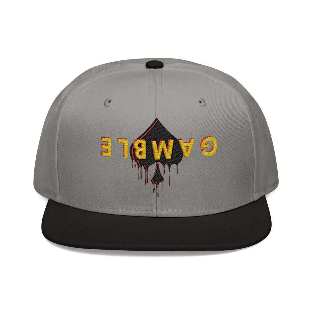 GAMBLE DRIP REVAMP Snapback - One size / Black/Gray/Gray - Hats