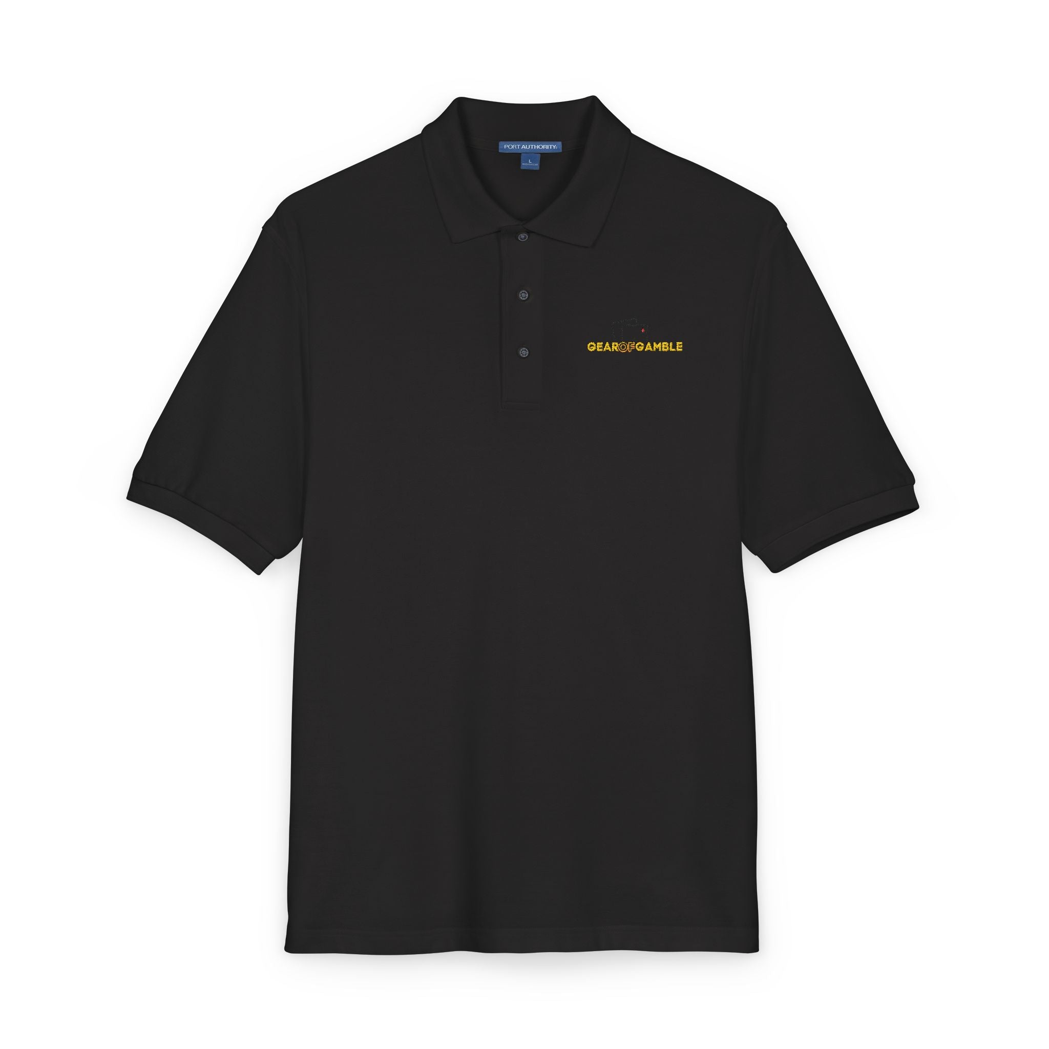 Gear of Gamble Polo Shirt, Classic Casual Work & Golf Tee - T-Shirt