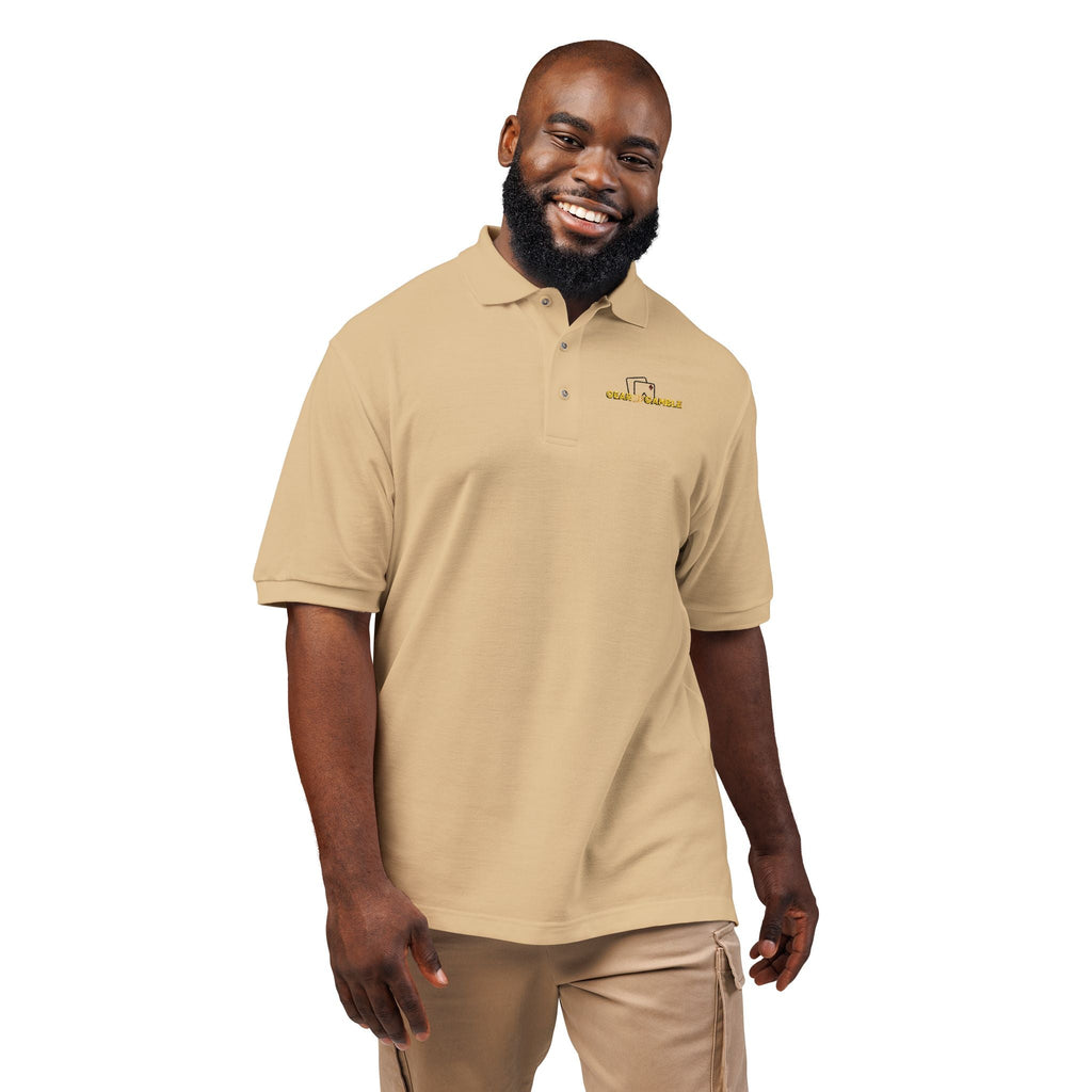 Gear of Gamble Polo Shirt, Classic Casual Work & Golf Tee - T-Shirt