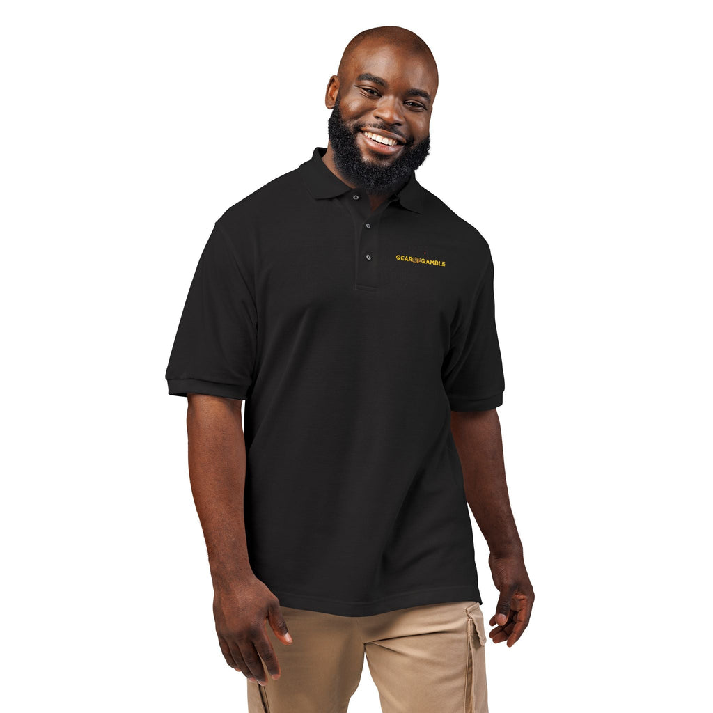 Gear of Gamble Polo Shirt, Classic Casual Work & Golf Tee - T-Shirt