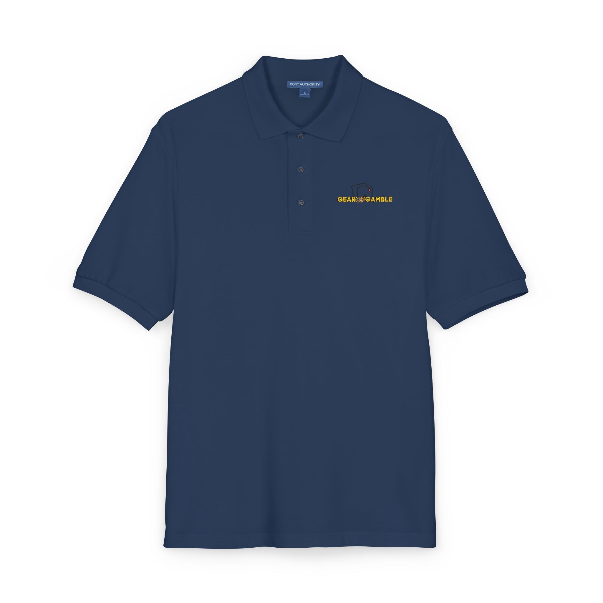 Gear of Gamble Polo Shirt, Classic Casual Work & Golf Tee - T-Shirt