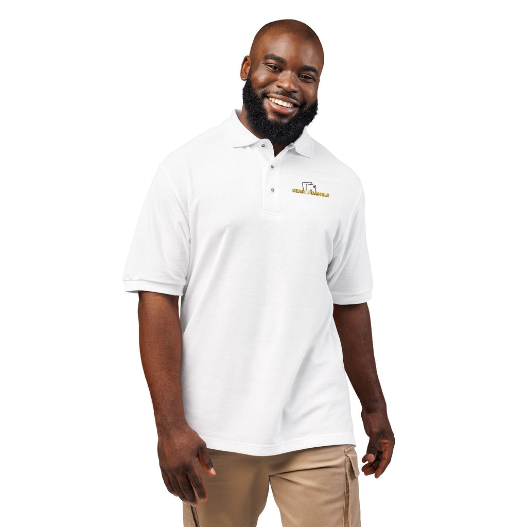 Gear of Gamble Polo Shirt, Classic Casual Work & Golf Tee - T-Shirt