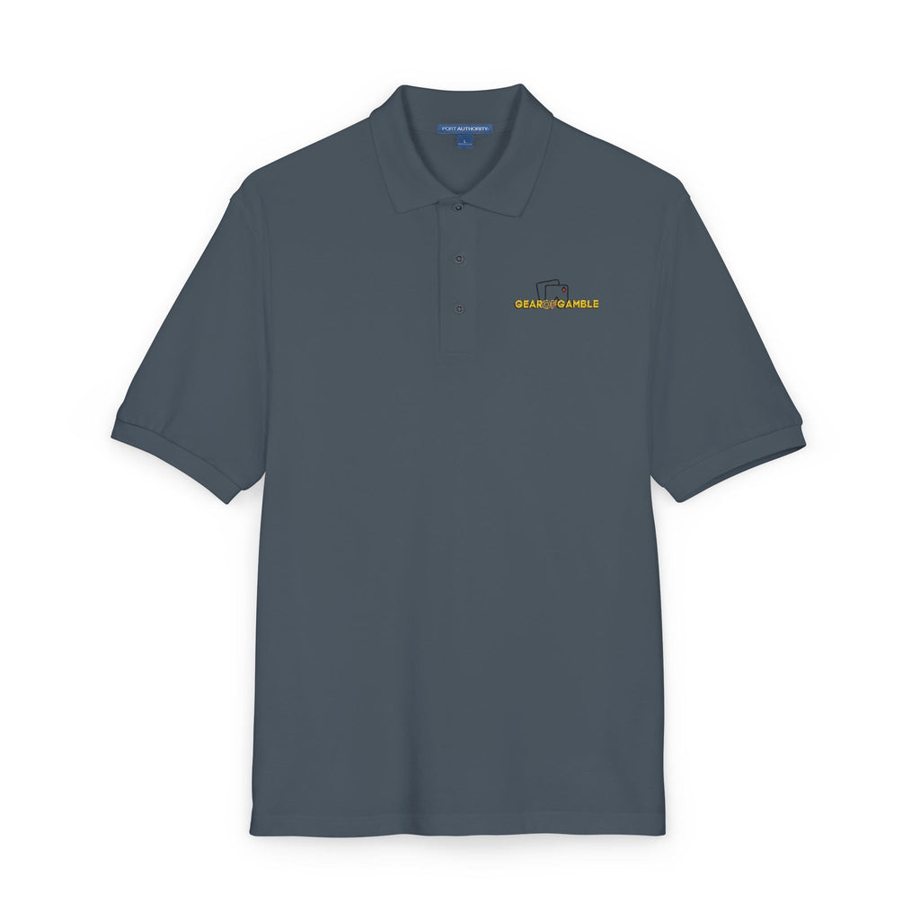 Gear of Gamble Polo Shirt, Classic Casual Work & Golf Tee - T-Shirt