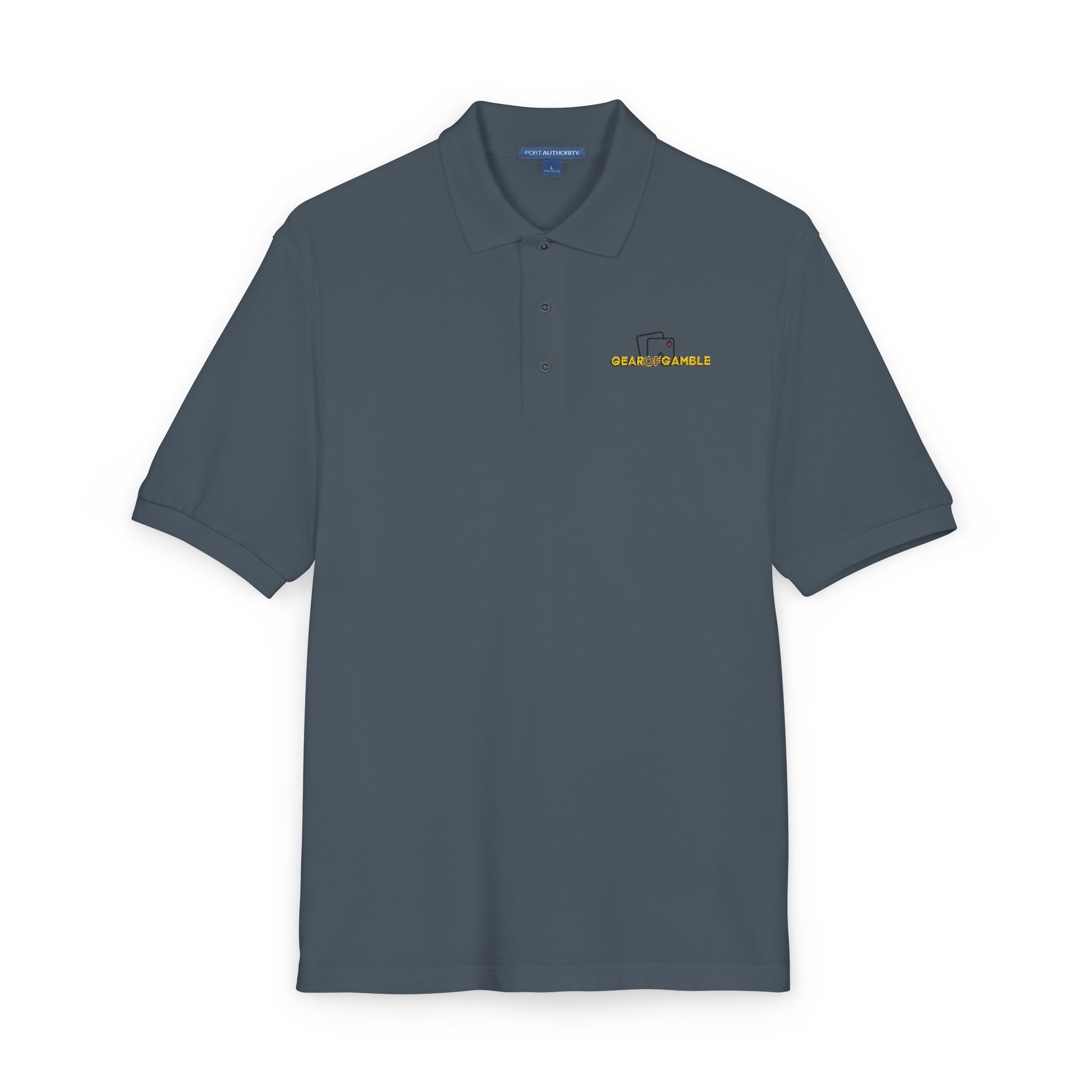 Gear of Gamble Polo Shirt, Classic Casual Work & Golf Tee - T-Shirt