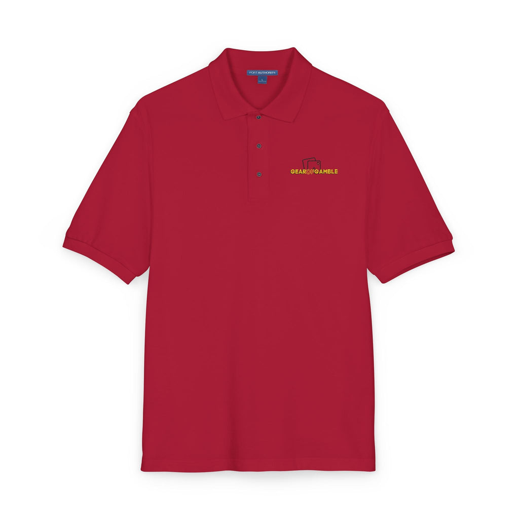 Gear of Gamble Polo Shirt, Classic Casual Work & Golf Tee - T-Shirt
