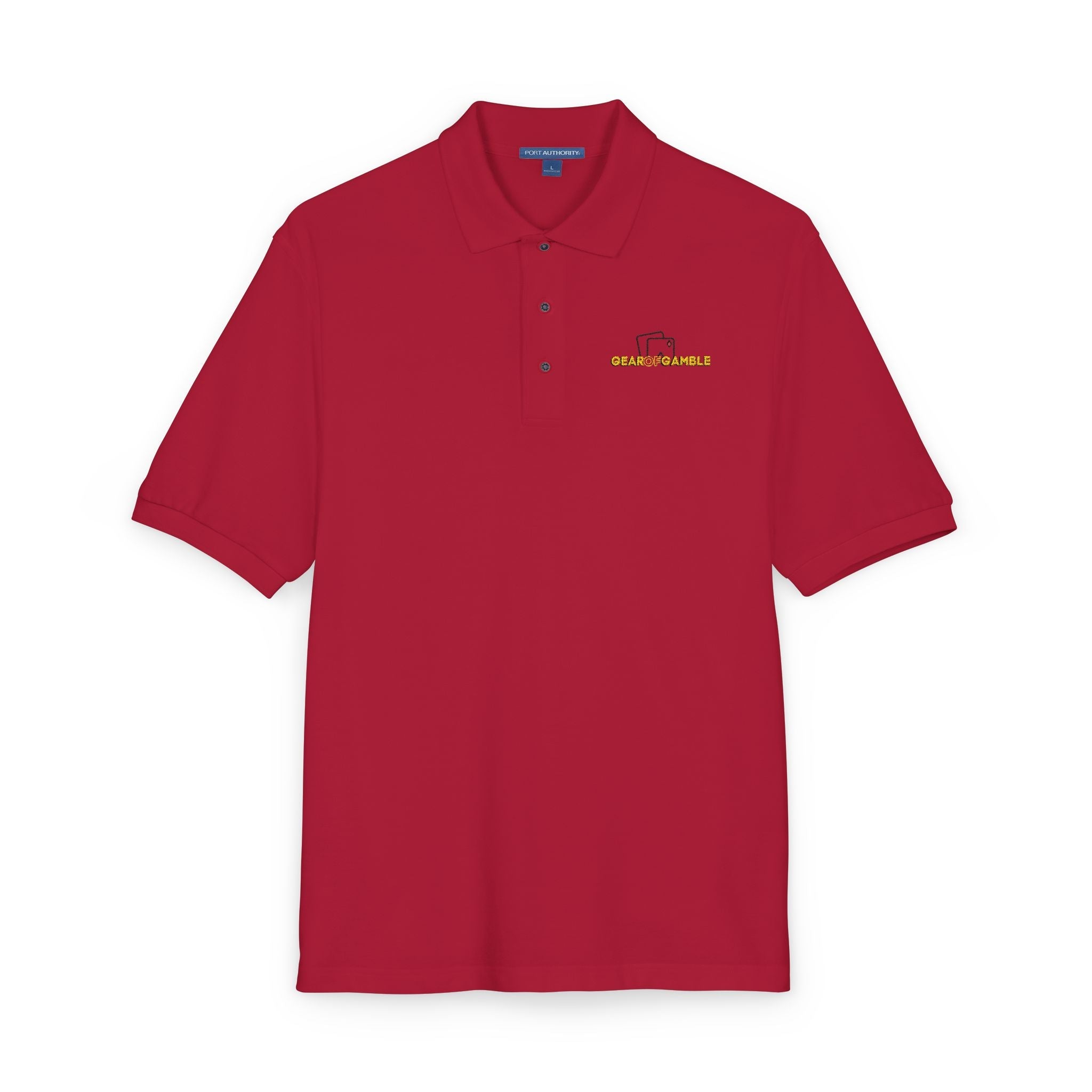 Gear of Gamble Polo Shirt, Classic Casual Work & Golf Tee - T-Shirt