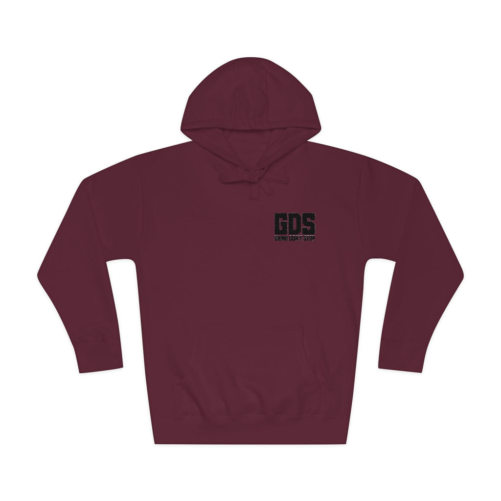 Grind Dont Stop Hoodie - S / Maroon - Hoodie