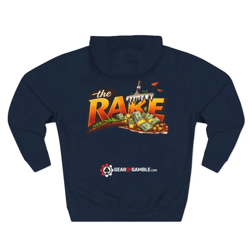 Hi My Name is The Rake, ’The Rake’ Garden Tool Graphic Pullover - Hoodie