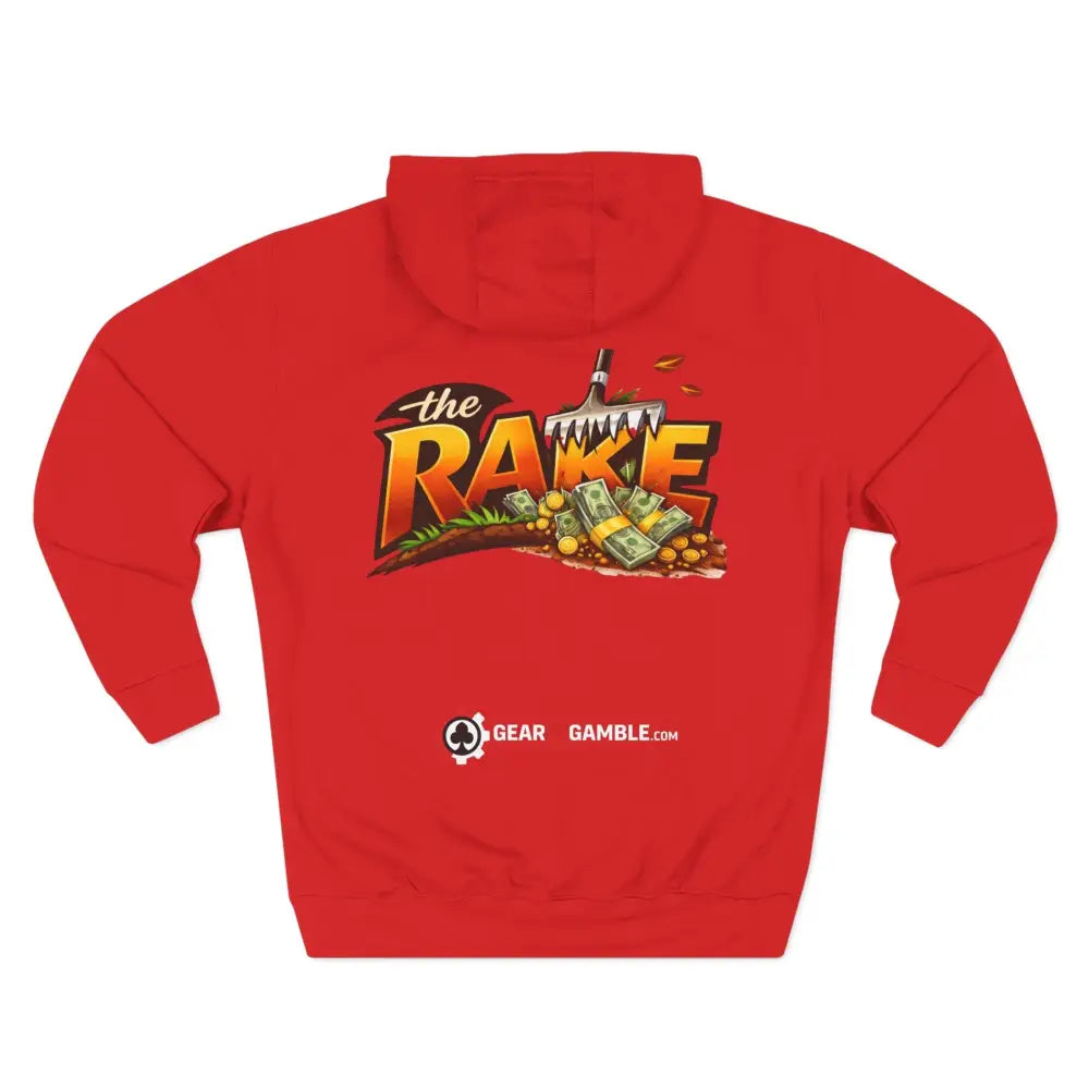 Hi My Name is The Rake, ’The Rake’ Garden Tool Graphic Pullover - Hoodie