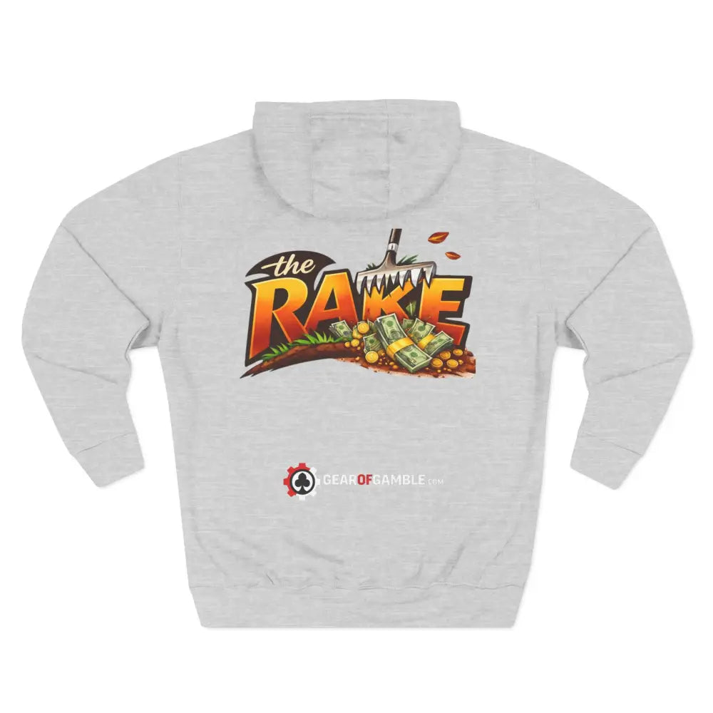 Hi My Name is The Rake, ’The Rake’ Garden Tool Graphic Pullover - Hoodie