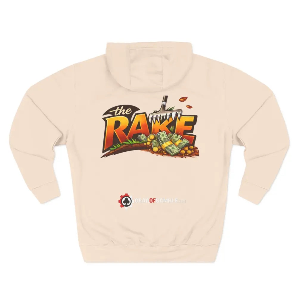 Hi My Name is The Rake, ’The Rake’ Garden Tool Graphic Pullover - Hoodie