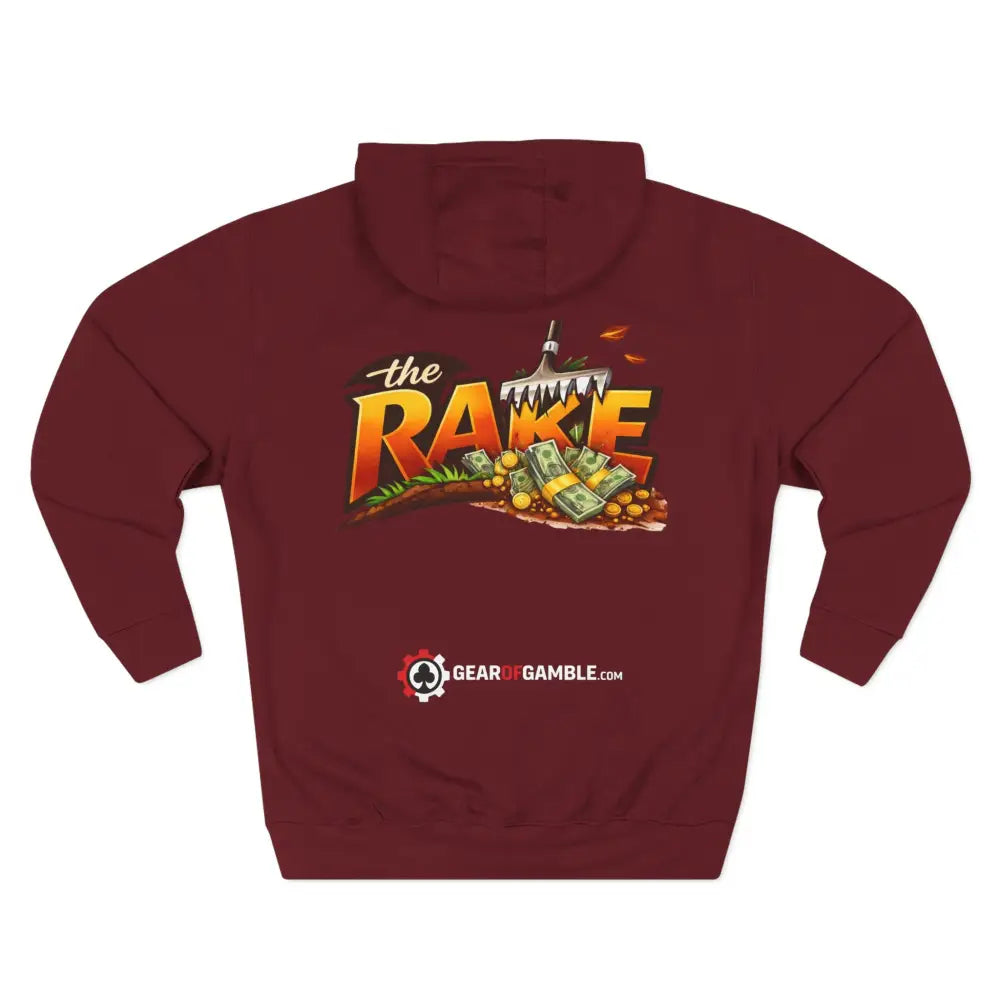 Hi My Name is The Rake, ’The Rake’ Garden Tool Graphic Pullover - Hoodie
