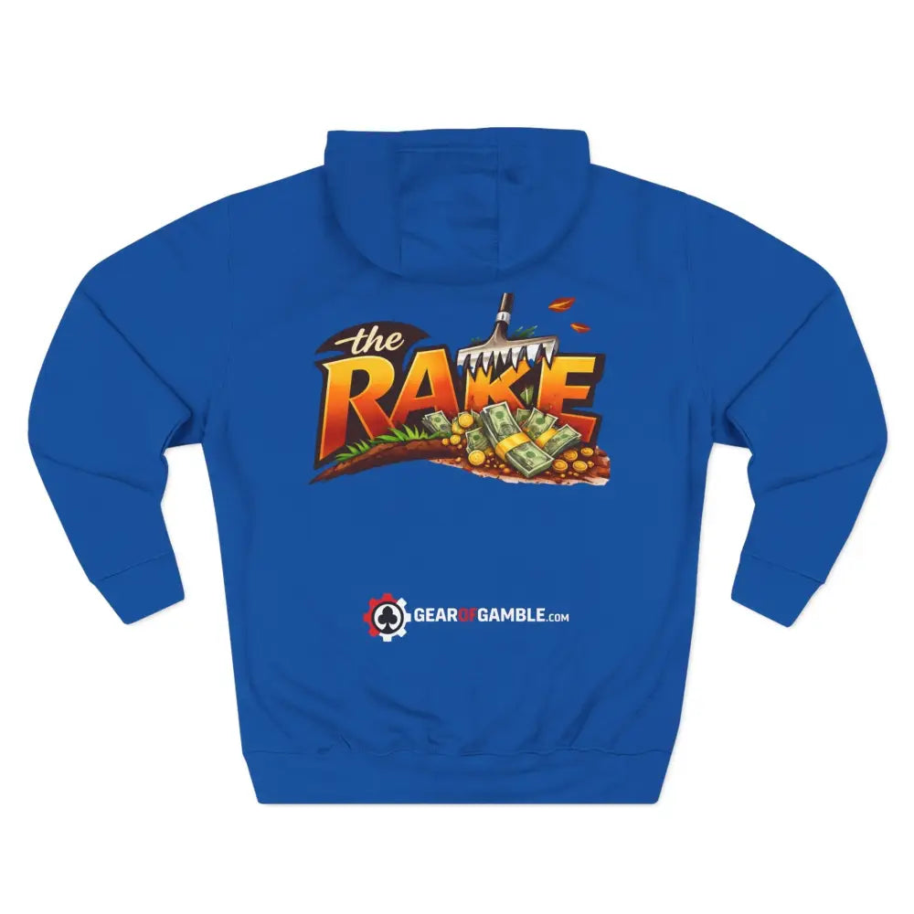 Hi My Name is The Rake, ’The Rake’ Garden Tool Graphic Pullover - Hoodie