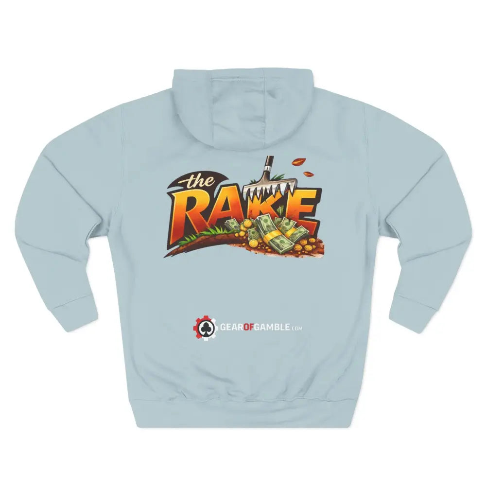 Hi My Name is The Rake, ’The Rake’ Garden Tool Graphic Pullover - Hoodie