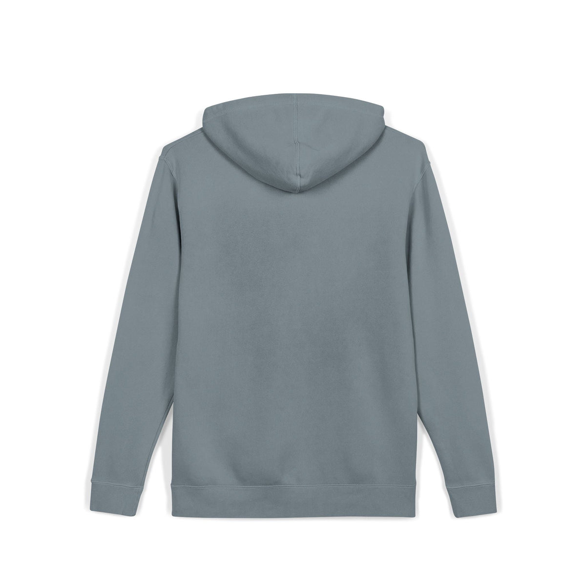 Hoodie, ’Don’t Quit’ Distressed Script Pigment-Dyed Fleece - Hoodie