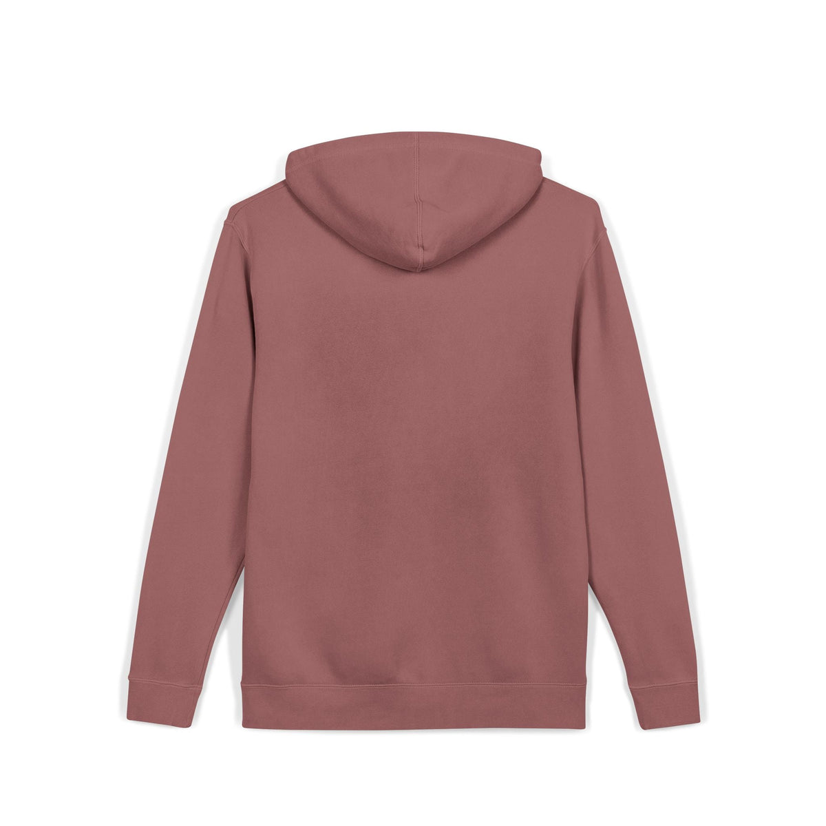Hoodie, ’Don’t Quit’ Distressed Script Pigment-Dyed Fleece - Hoodie