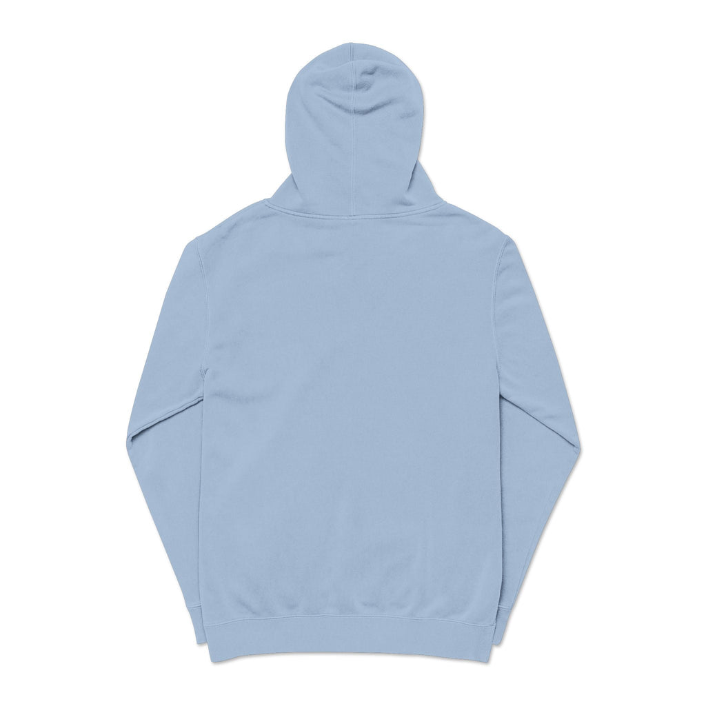 Hoodie, ’Don’t Quit’ Distressed Script Pigment-Dyed Fleece - Hoodie
