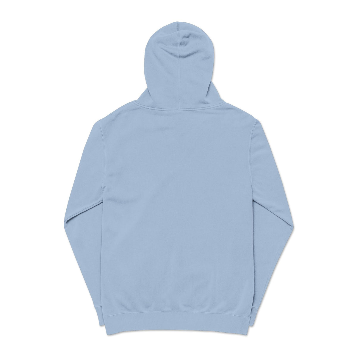 Hoodie, ’Don’t Quit’ Distressed Script Pigment-Dyed Fleece - Hoodie