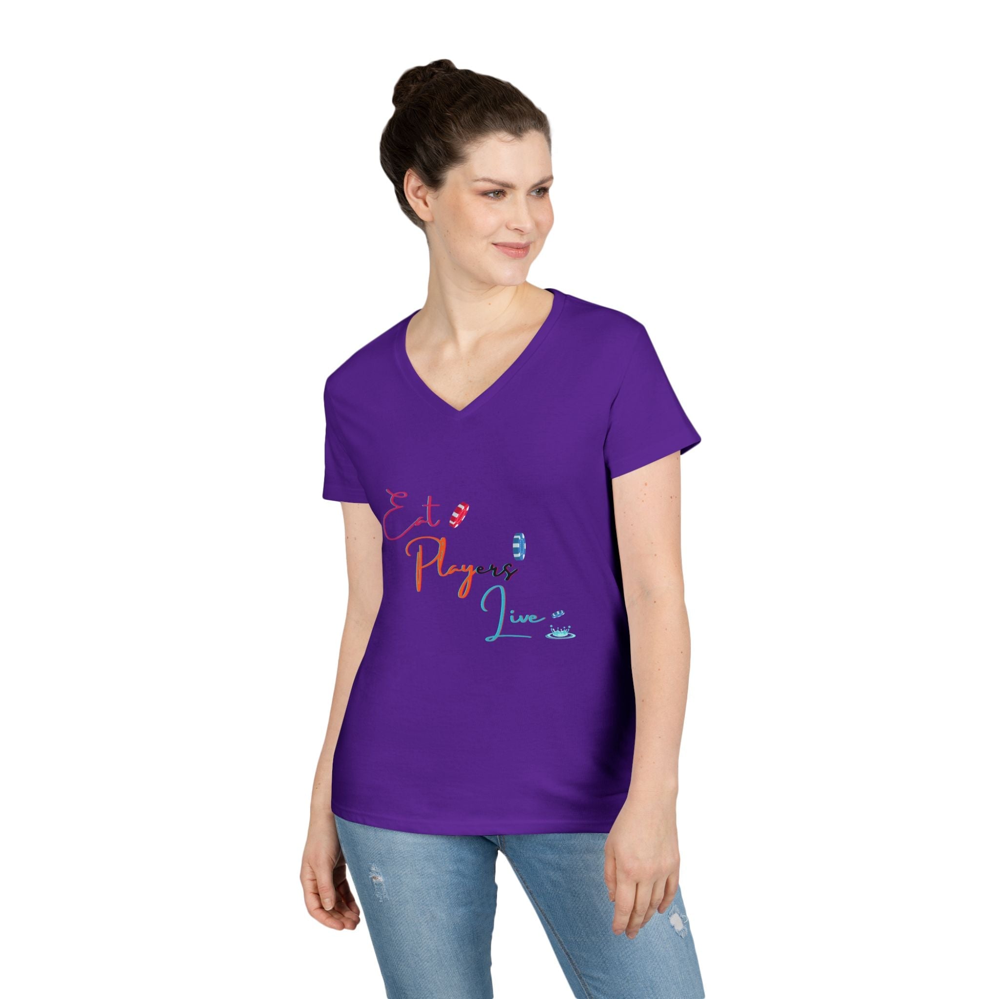 Ladies’ V-Neck T-Shirt - V-neck