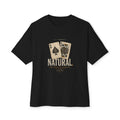 Natural Poker Tee, ’Natural’ Vintage Playing Cards Graphic Shirt - Black / XS - T-Shirt