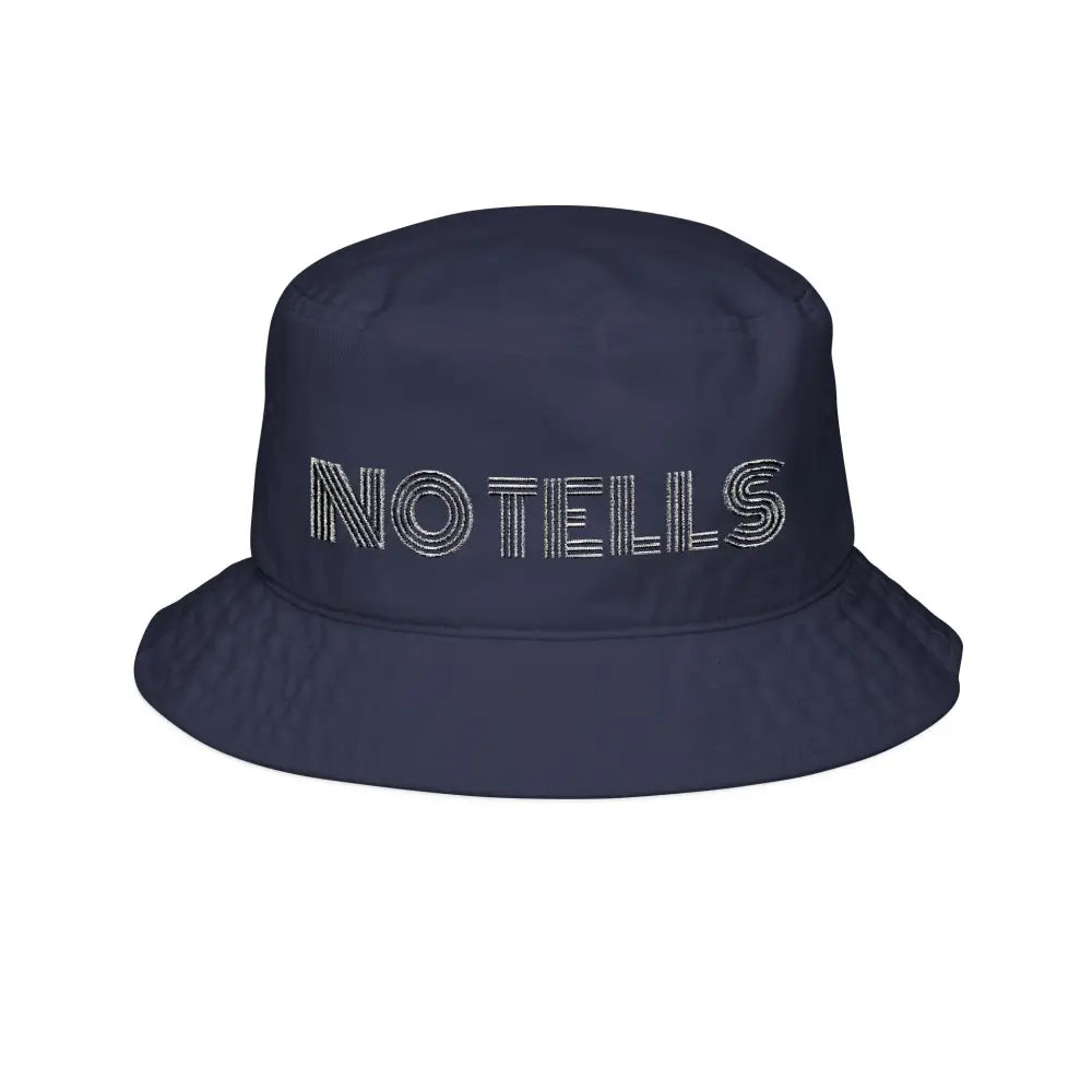 NO TELLS embroidered poker bucket hat alternate view