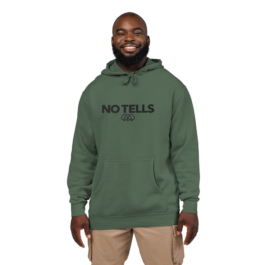 NO TELLS Embroidered Poker Hoodie | Gear of Gamble - Hoodie