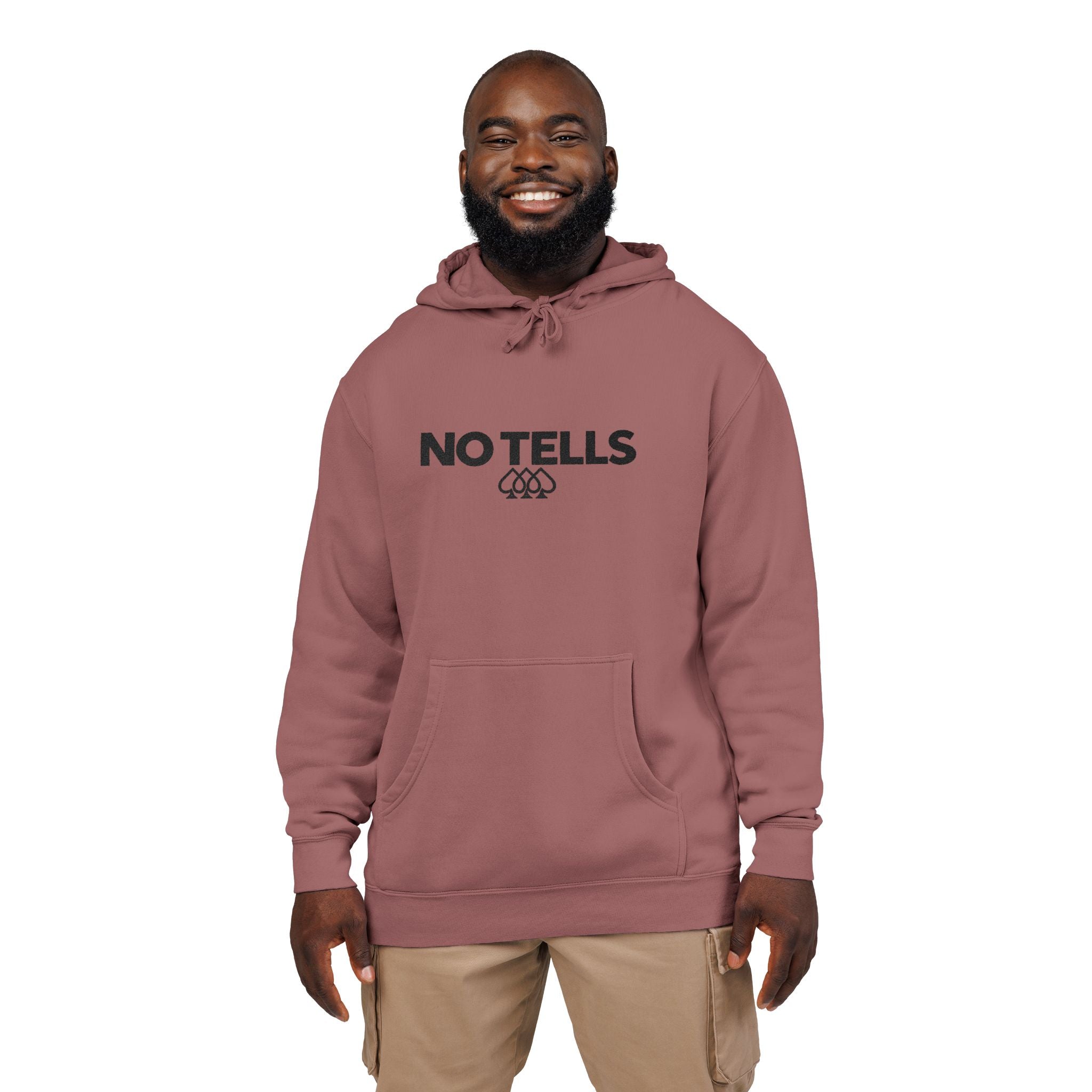 NO TELLS Embroidered Poker Hoodie | Gear of Gamble - Hoodie