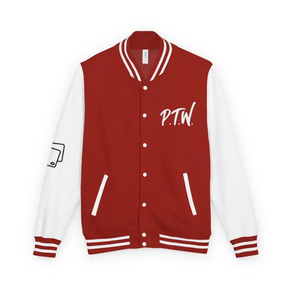 P.T.W. Varsity Jacket - 3XL / Fire Red/Arctic White - Outerwear