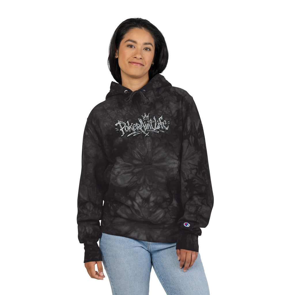 PAL Exclusive Black Marble Champion-Style Sweatshirt - Hoodie