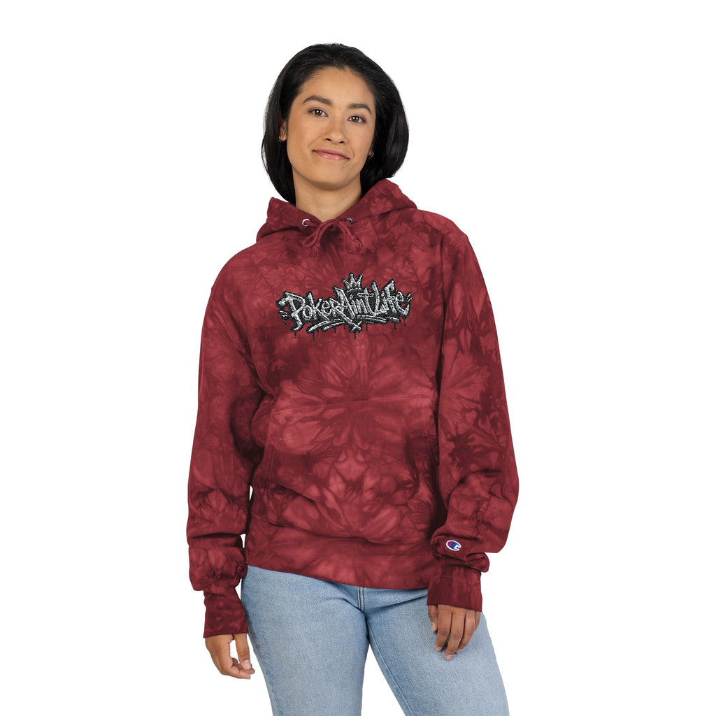 PAL Exclusive Black Marble Champion-Style Sweatshirt - Hoodie