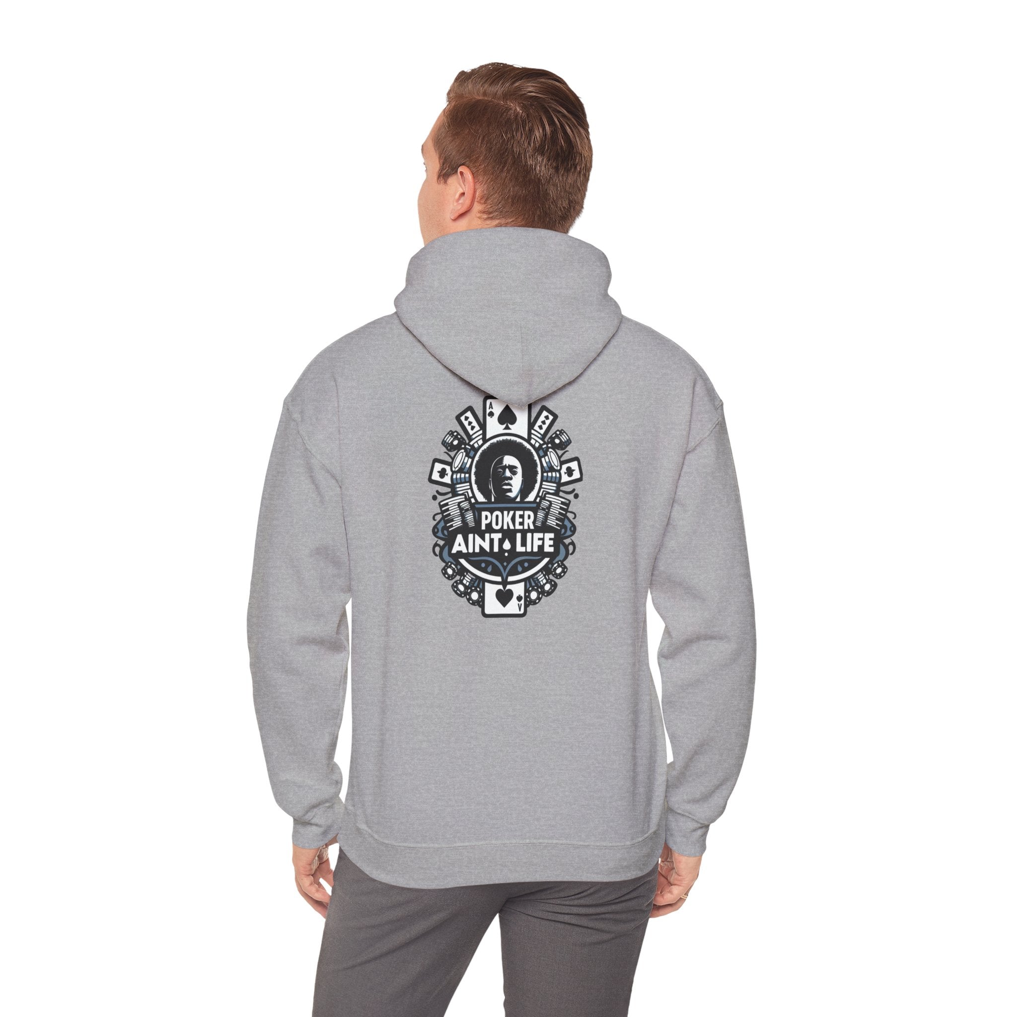 Copy of Mental Health & Responsible Gambling Hoodie, ’Poker Ain’t Life’ Graphic - Hoodie