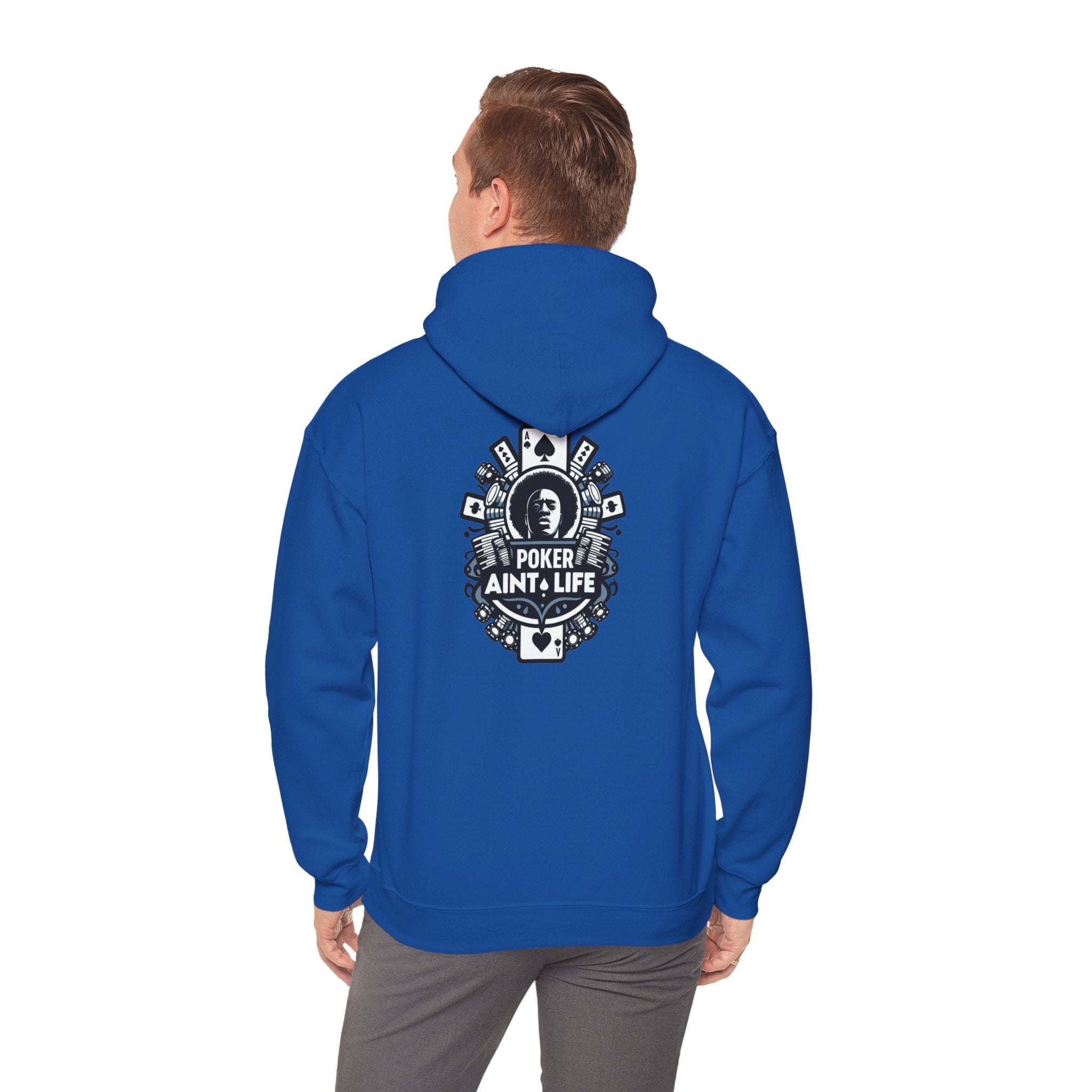 Copy of Mental Health & Responsible Gambling Hoodie, ’Poker Ain’t Life’ Graphic - Hoodie