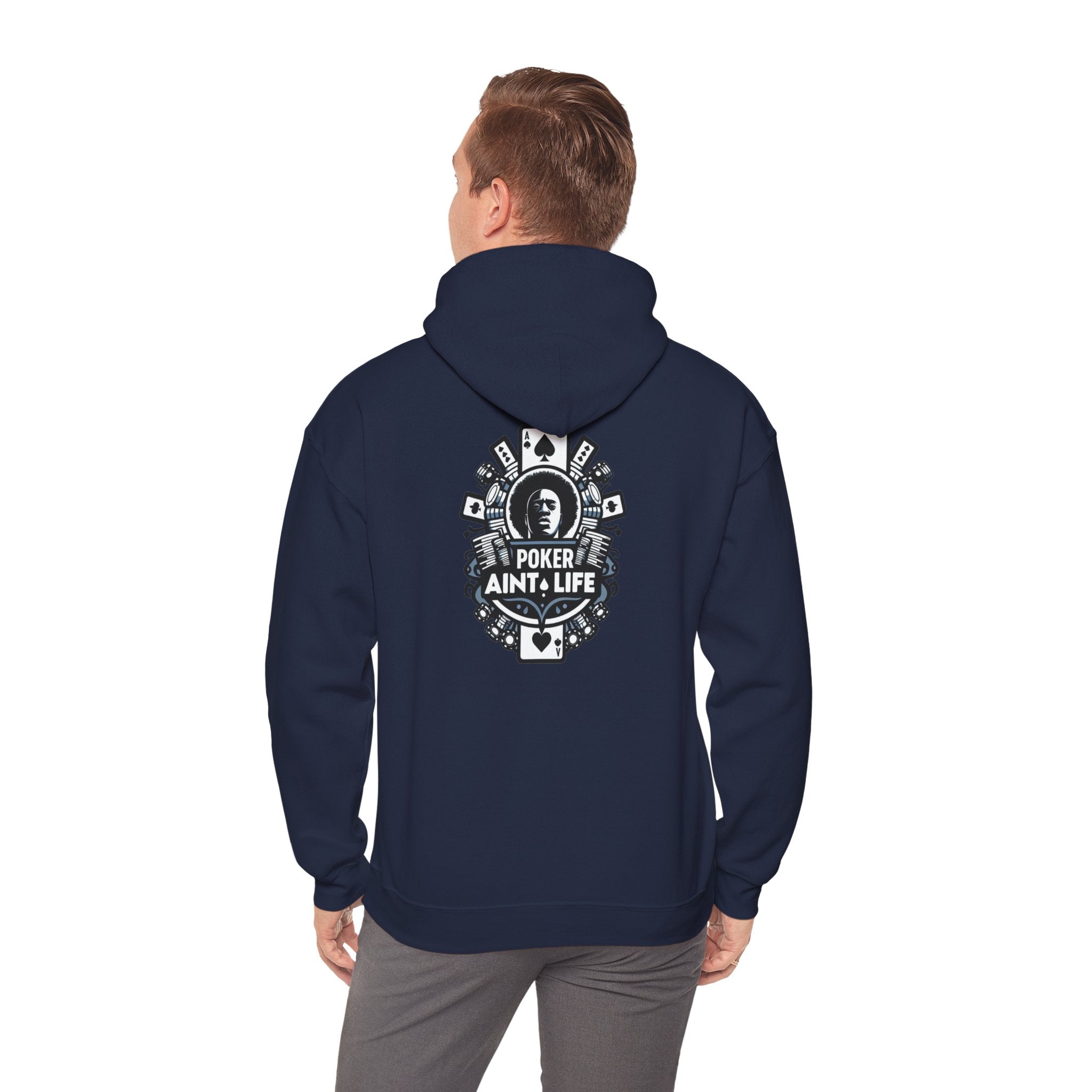 Copy of Mental Health & Responsible Gambling Hoodie, ’Poker Ain’t Life’ Graphic - Hoodie