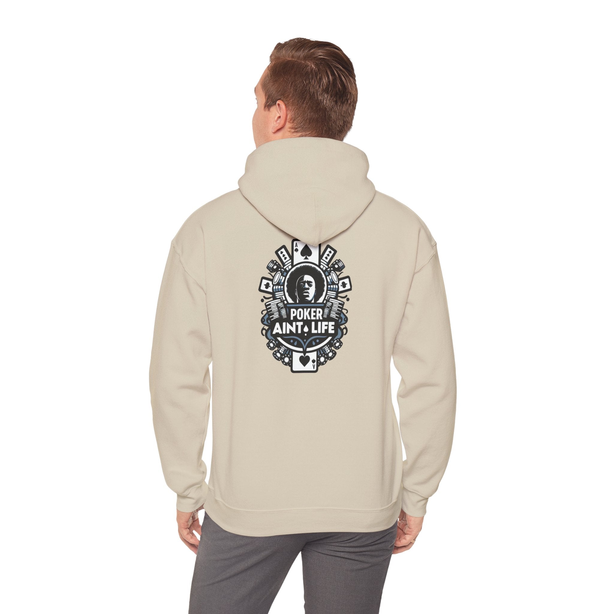 Copy of Mental Health & Responsible Gambling Hoodie, ’Poker Ain’t Life’ Graphic - Hoodie