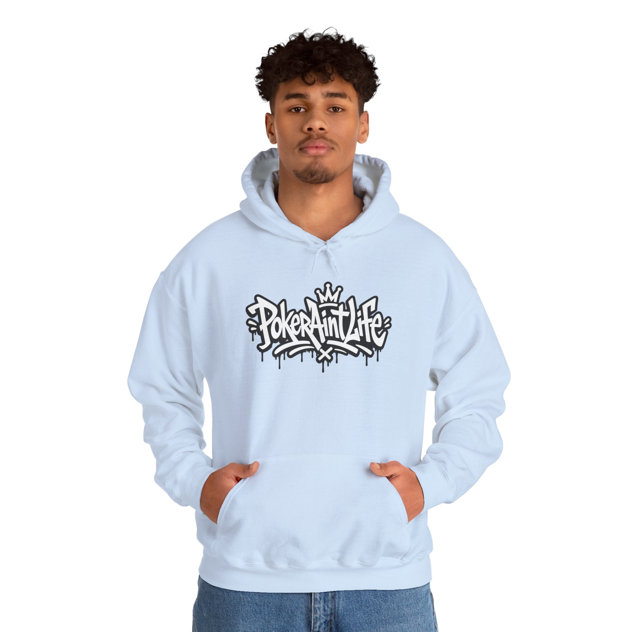 Copy of Mental Health & Responsible Gambling Hoodie, ’Poker Ain’t Life’ Graphic - Hoodie