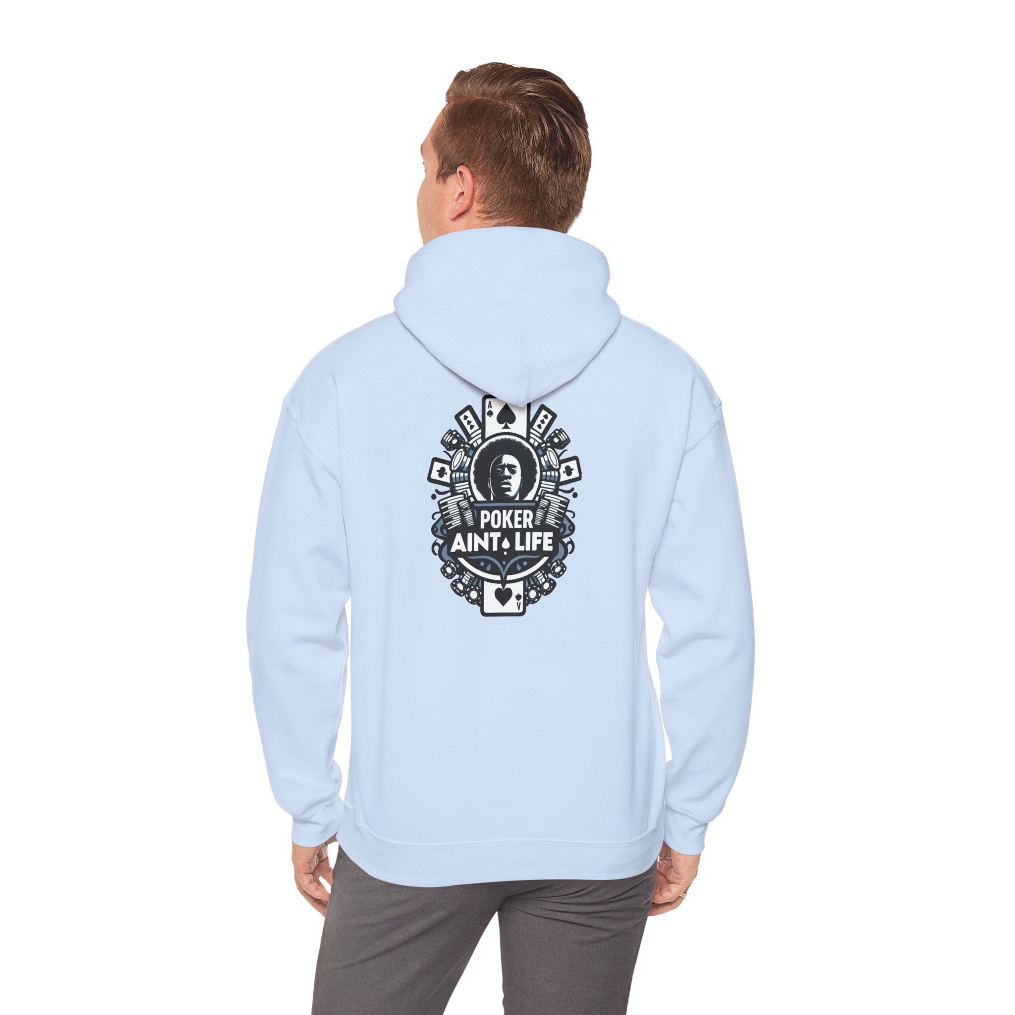 Copy of Mental Health & Responsible Gambling Hoodie, ’Poker Ain’t Life’ Graphic - Hoodie