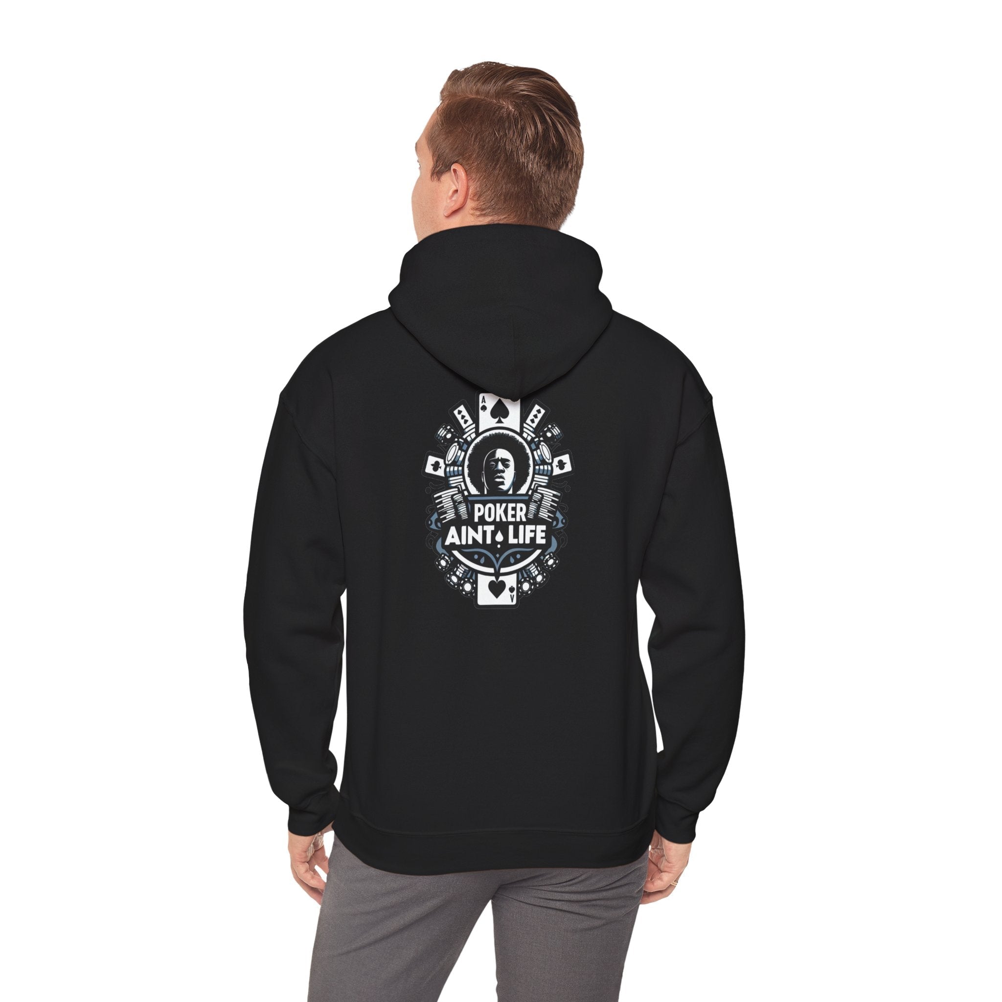 Copy of Mental Health & Responsible Gambling Hoodie, ’Poker Ain’t Life’ Graphic - Hoodie