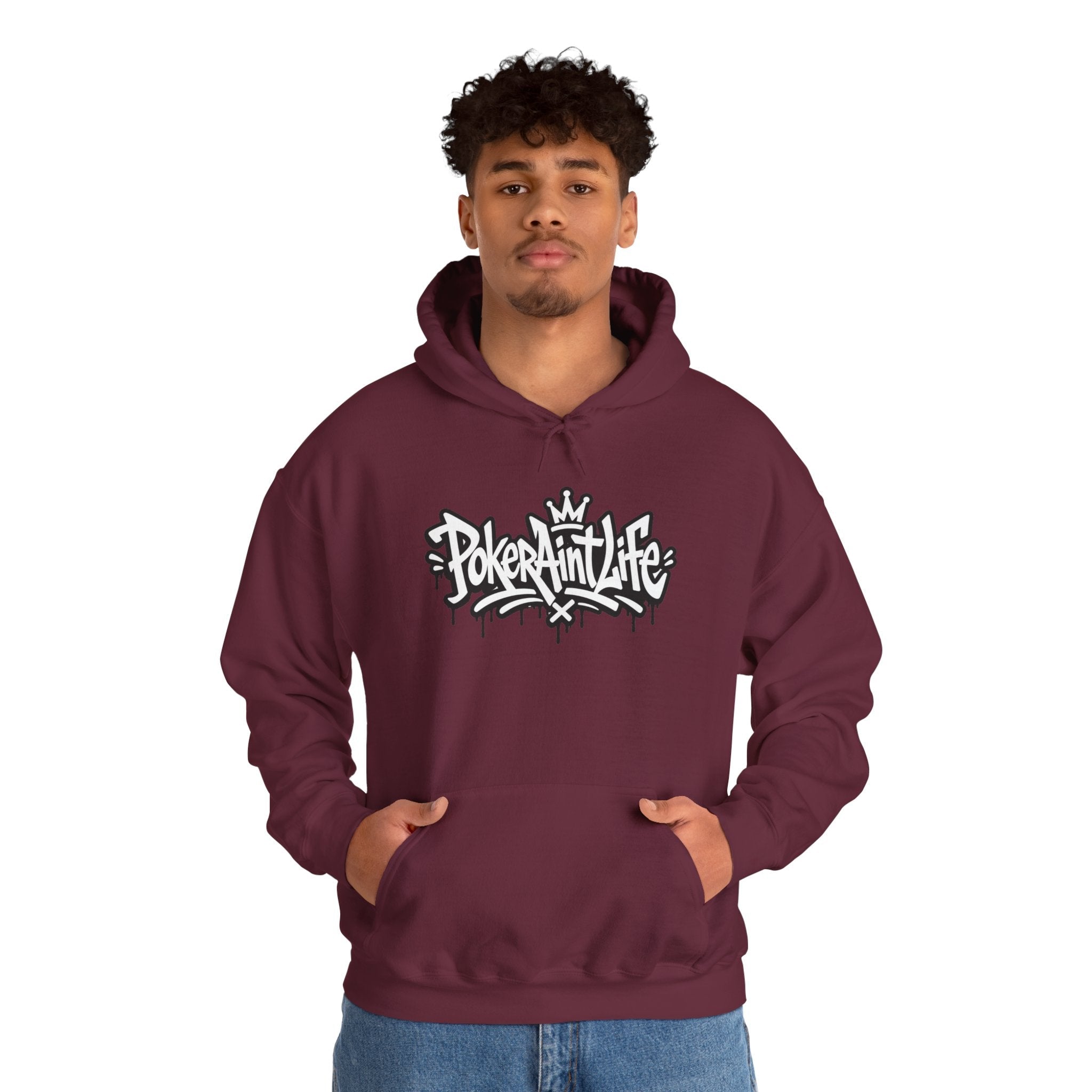 Copy of Mental Health & Responsible Gambling Hoodie, ’Poker Ain’t Life’ Graphic - Hoodie
