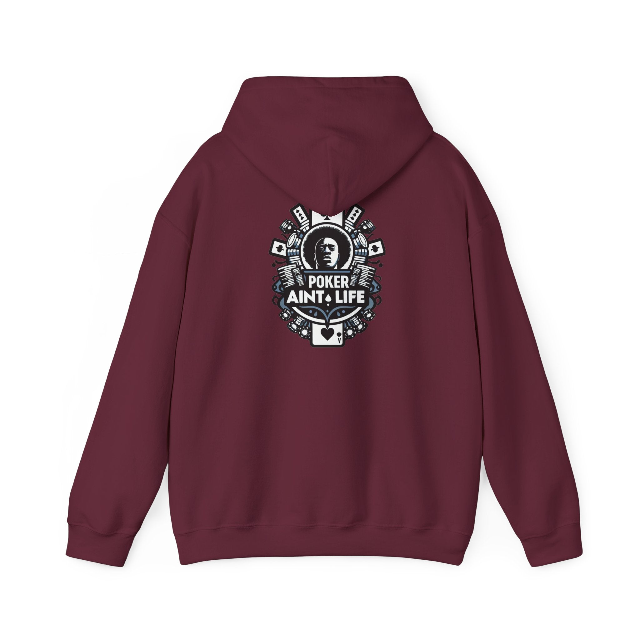 Copy of Mental Health & Responsible Gambling Hoodie, ’Poker Ain’t Life’ Graphic - Hoodie