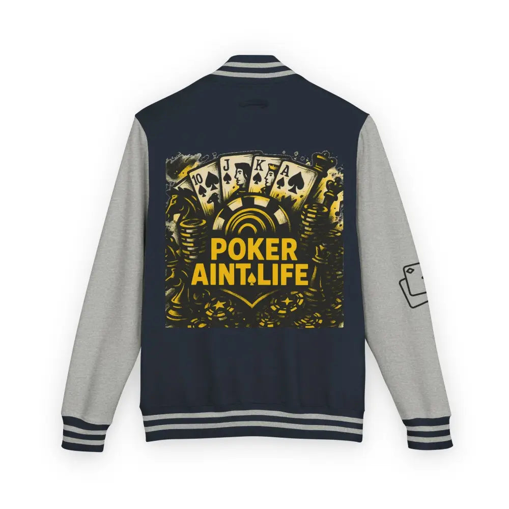 PokerAintLife Letterman Jacket - Outerwear
